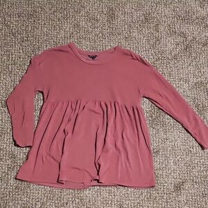 George Maternity Dusty Rose Long Sleeve Tunic
